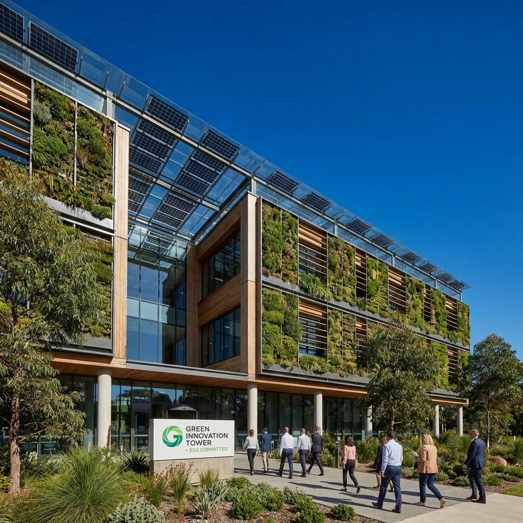 Edifício verde e sustentável