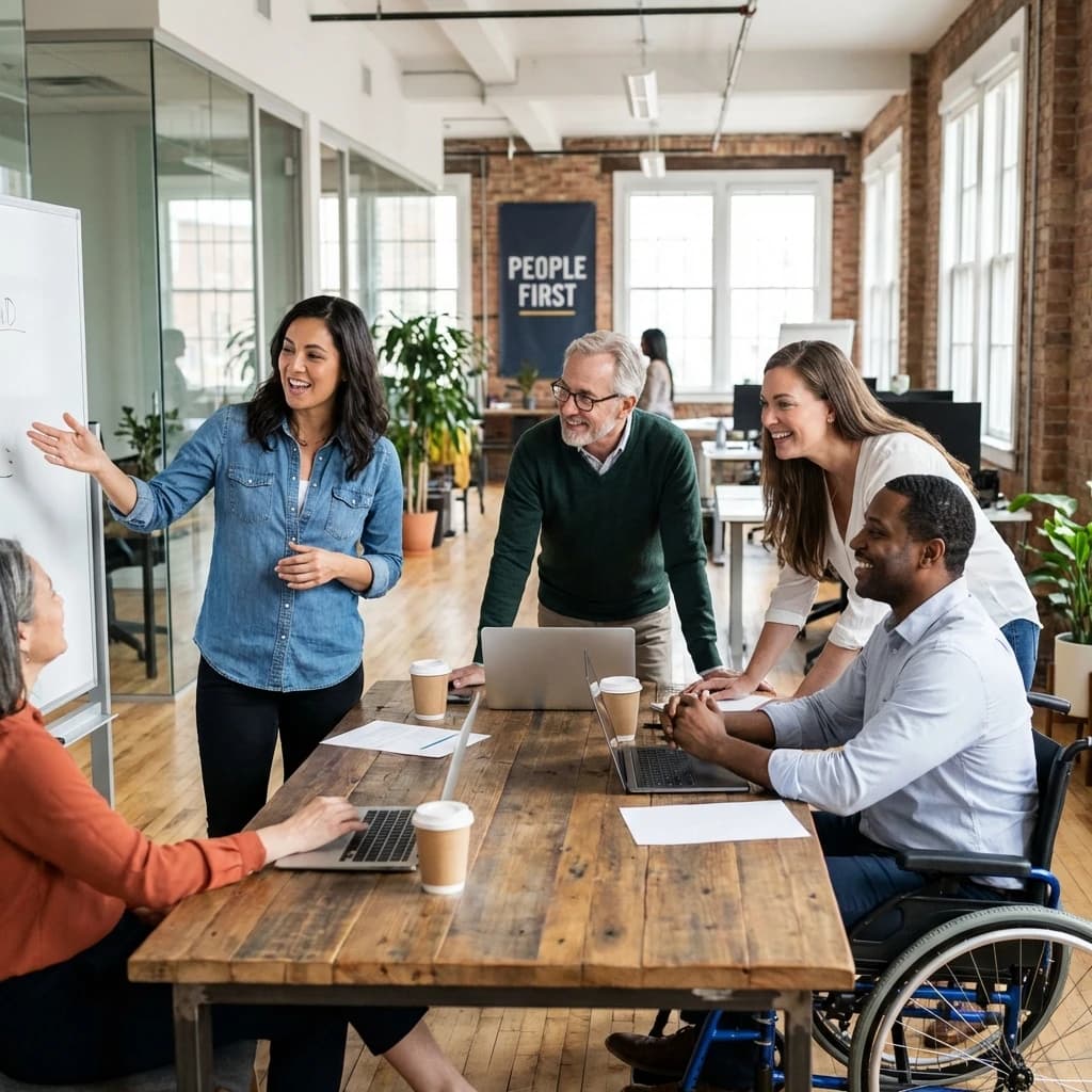 Cultura organizacional inclusiva e pessoas em primeiro lugar