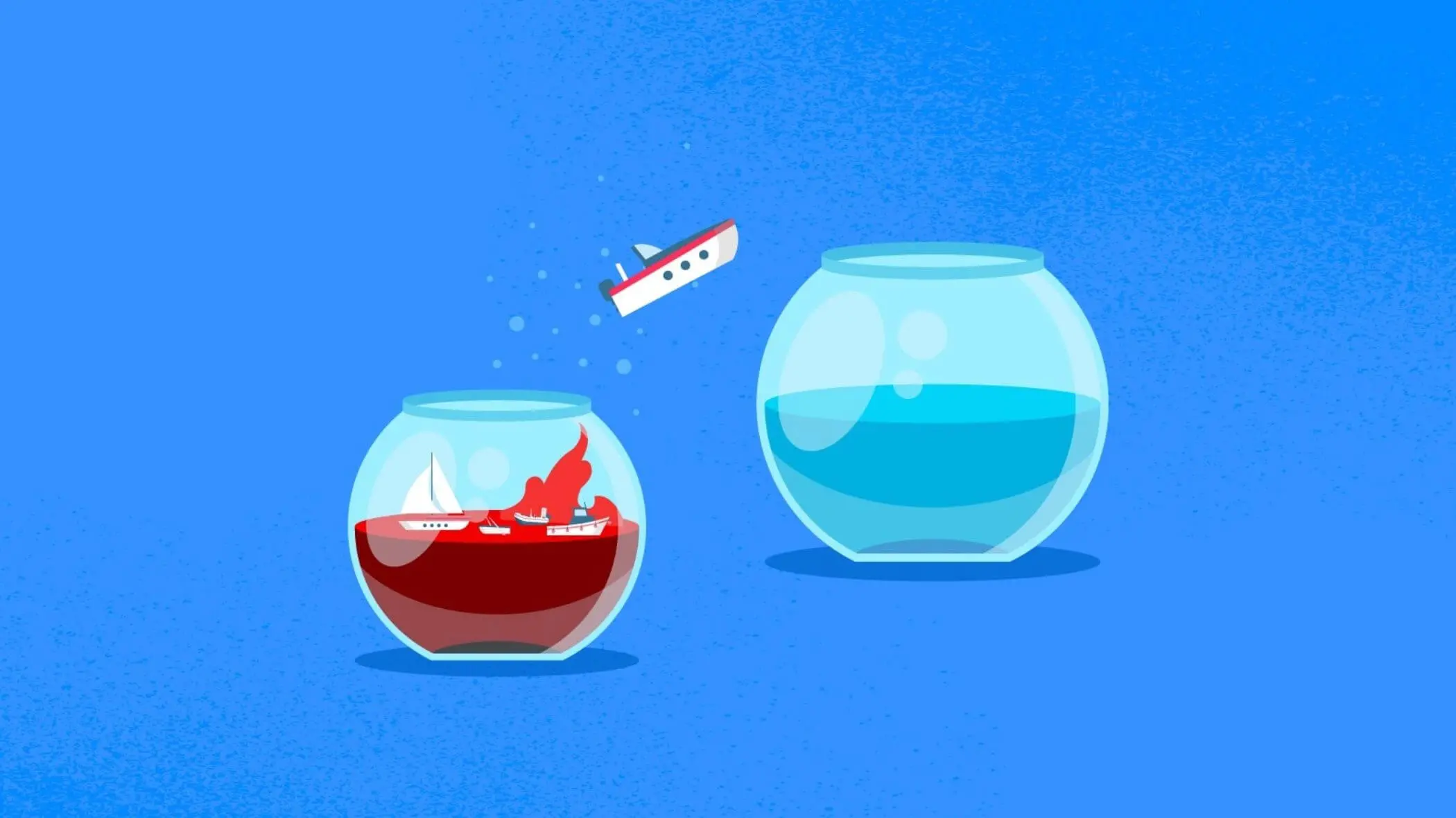 Estratégia do Oceano Azul - Red Ocean vs Blue Ocean