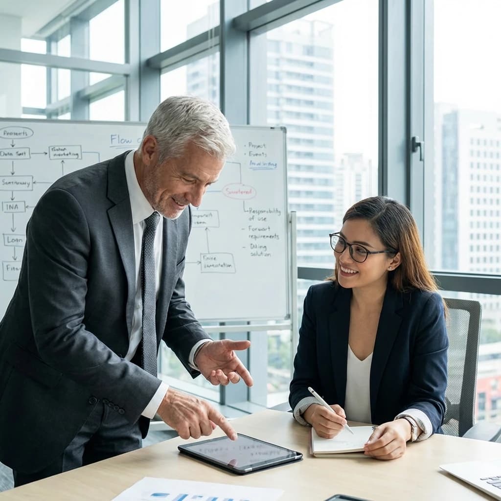 Mentoria e desenvolvimento de liderança